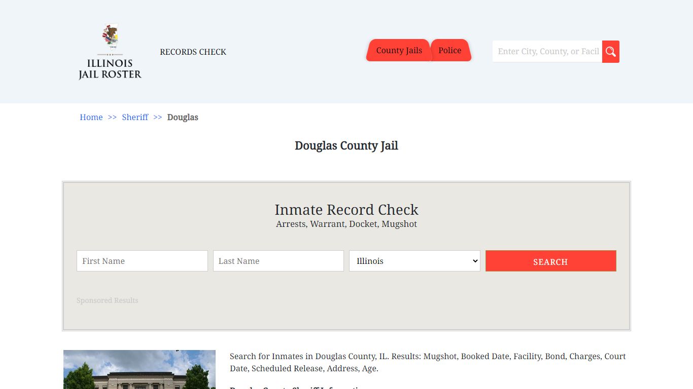 Douglas County Jail - Jail Roster Search